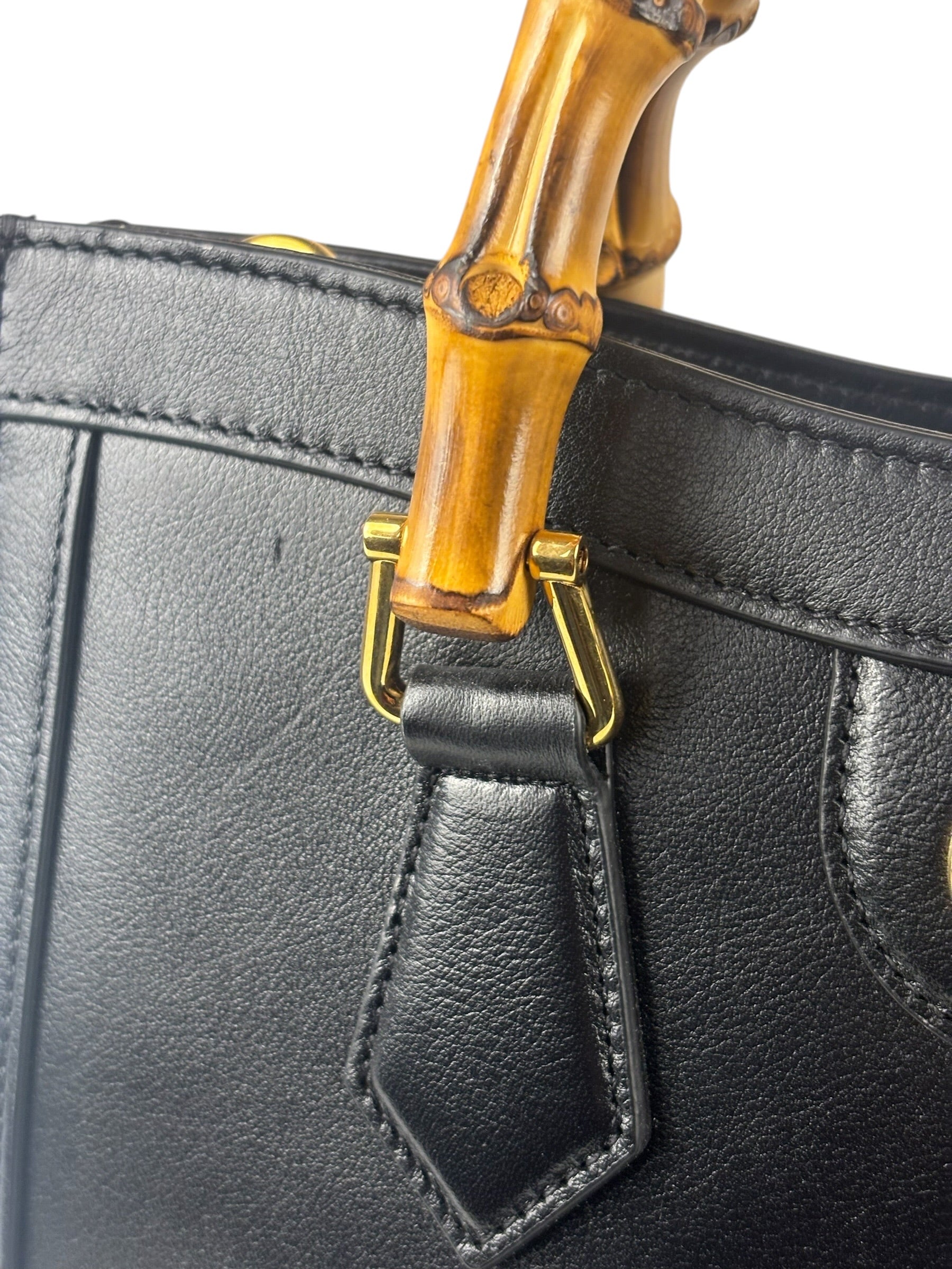 Gucci Diana Small Bamboo Handle Tote