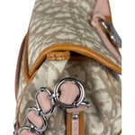 Christian Dior Leather Trotter Romantique Flap Shoulder Bag