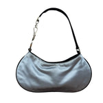 Prada Spazzolato Mini Grey Satin
