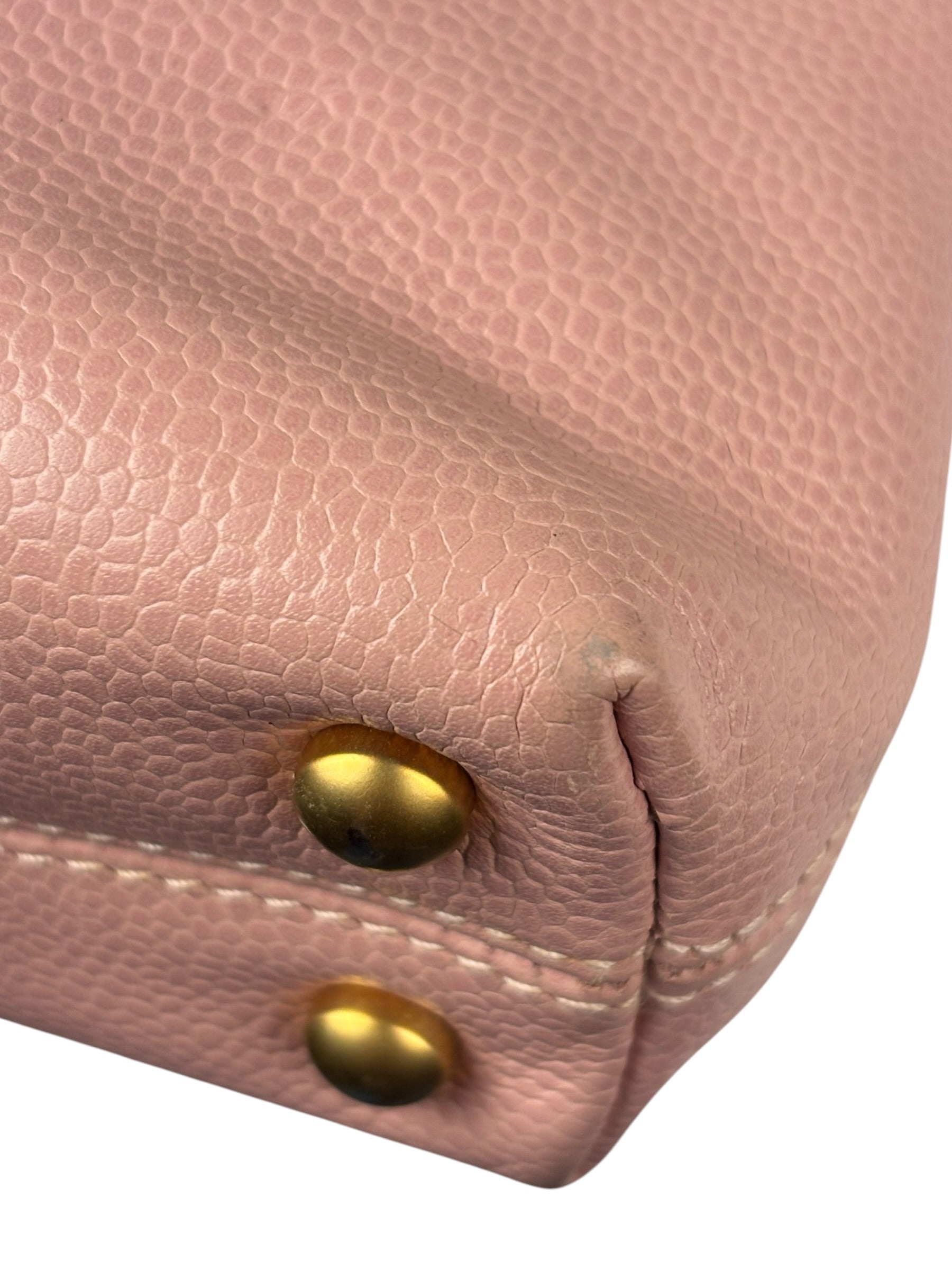 Chanel CC Pink Caviar Leather Mini Tote Bag 2004
