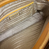 Prada Saffiano Promenade Handbag Mustard