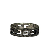Gucci Sterling Silver G Cube Ring