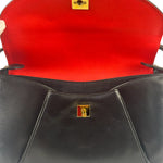Cartier Must De Vintage Black Panthere Shoulder Bag