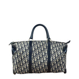 Christian Dior Vintage Navy Blue Trotter Boston Bag