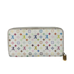 Louis Vuitton x Takashi Murakami Multicolor Monogram Zip-Around Wallet