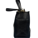 Coach Black Dempsey Carryall 2-Way Bag
