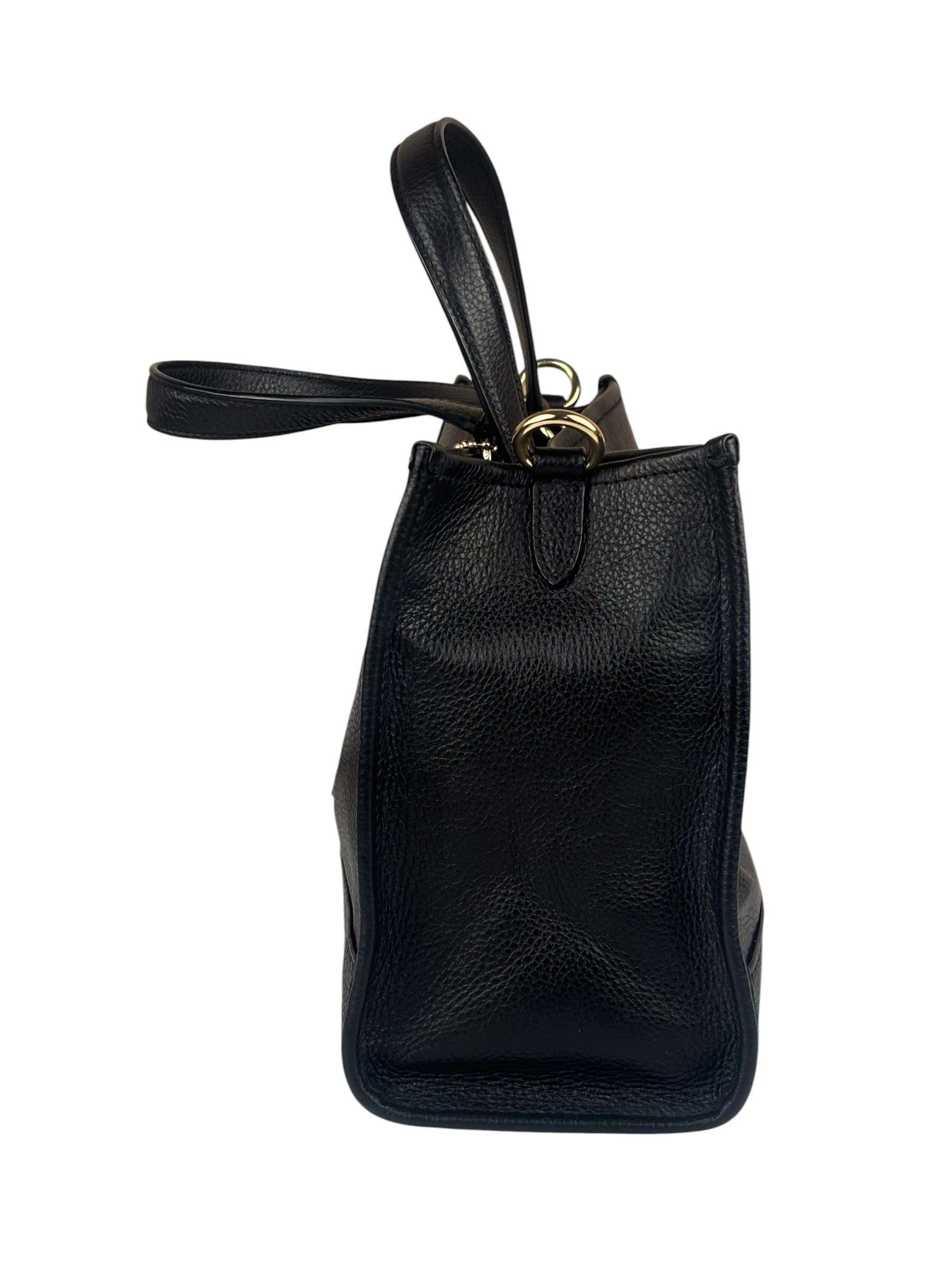 Coach Black Dempsey Carryall 2-Way Bag
