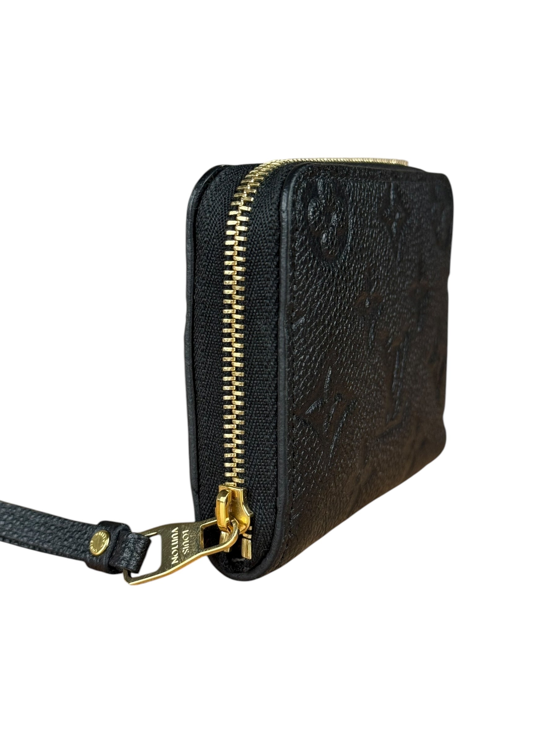 Louis Vuitton Black Zippy Coin Purse