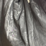 Saga Purple Ranched Mink Fur Long Coat