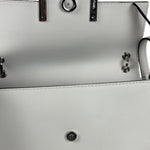 Fendi x Marc Jacobs White Leather Mini Baguette