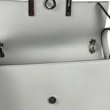 Fendi x Marc Jacobs White Leather Mini Baguette
