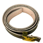 Louis Vuitton Peach/Monogram LV Initiales 30MM Reversible Belt