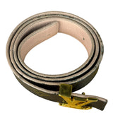 Louis Vuitton Peach/Monogram LV Initiales 30MM Reversible Belt