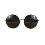 Celine Vintage Gold Round Frame Sunglasses