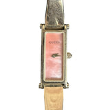 Gucci 1500L Mother Of Pearl Pink Dial