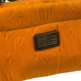 Louis Vuitton Vintage Orange Monogram Neoprene Scuba Clutch
