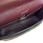 Chanel Black Caviar Quilted Leather Classic Jumbo Double Flap Bag 2011