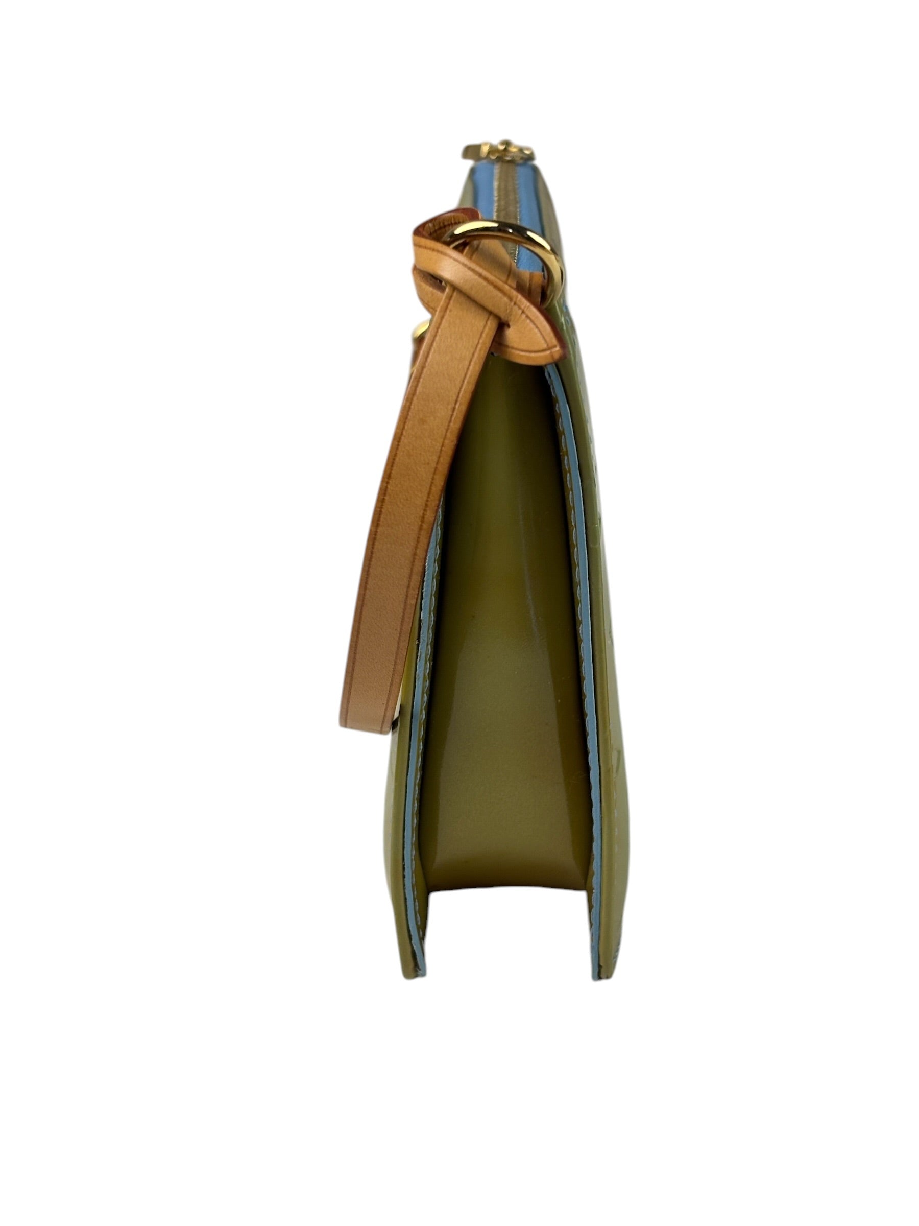 Louis Vuitton Green Vernis Lexington Pochette