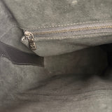 Yves Saint Laurent Black Epi Sac Seau Shoulder Bag