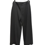 Chanel Vintage Black Wool Wide-Leg Trousers