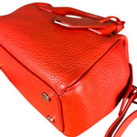 Balenciaga Red Leather Infanta Mini Boston Bag