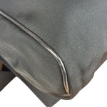 Gucci Black Canvas Flap Messenger Bag