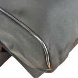 Gucci Black Canvas Flap Messenger Bag