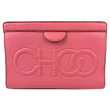 Jimmy Choo Pink Leather Pouch