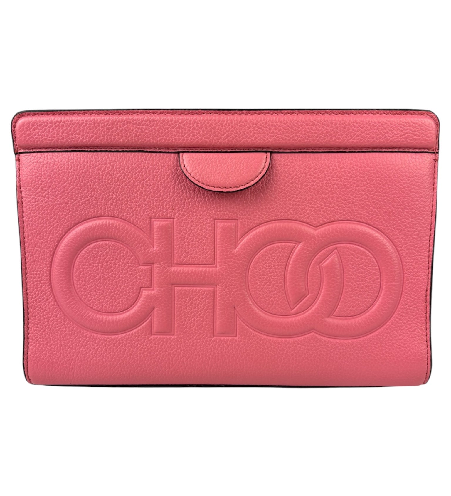 Jimmy Choo Pink Leather Pouch
