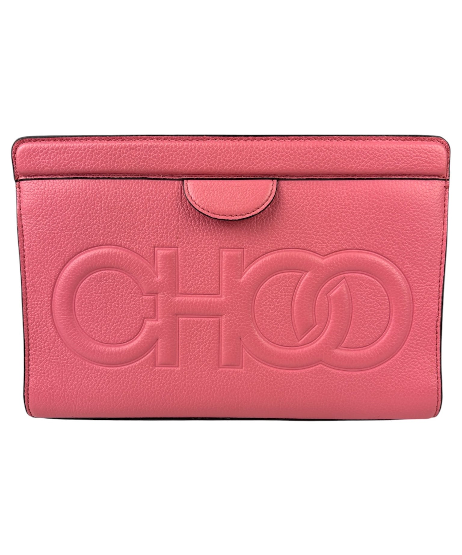 Jimmy Choo Pink Leather Pouch