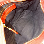 Balenciaga Red Leather Mini City Bag