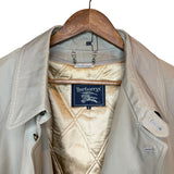 Burberry Vintage Beige Trench Coat w/ Removable Lining