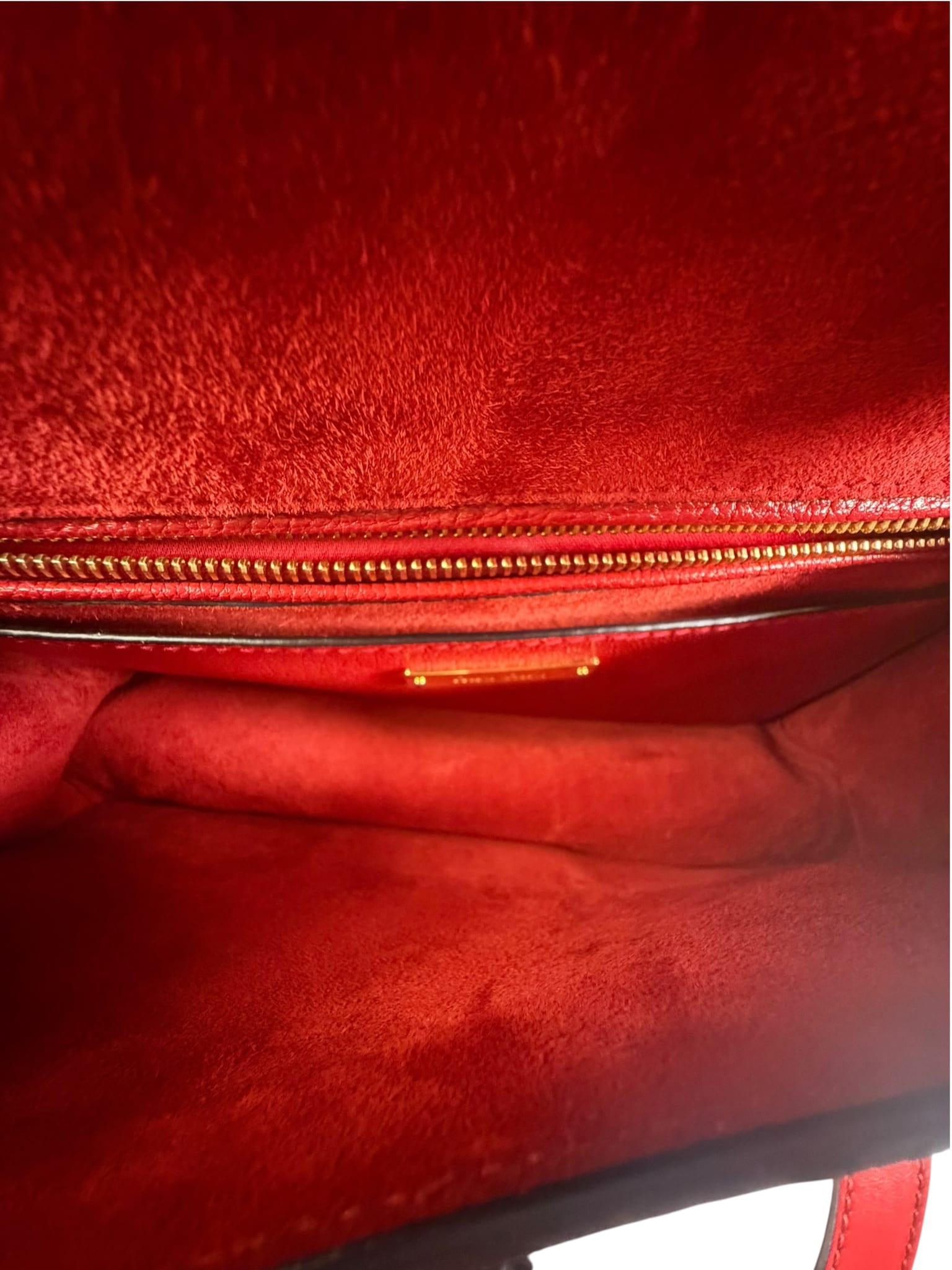 Miu Miu Red Leather Lady Jeweled Flap Bag