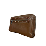 Louis Vuitton Brown Leather Suhali Zippy Wallet