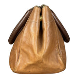 Prada Brown Leather 2Way Bag