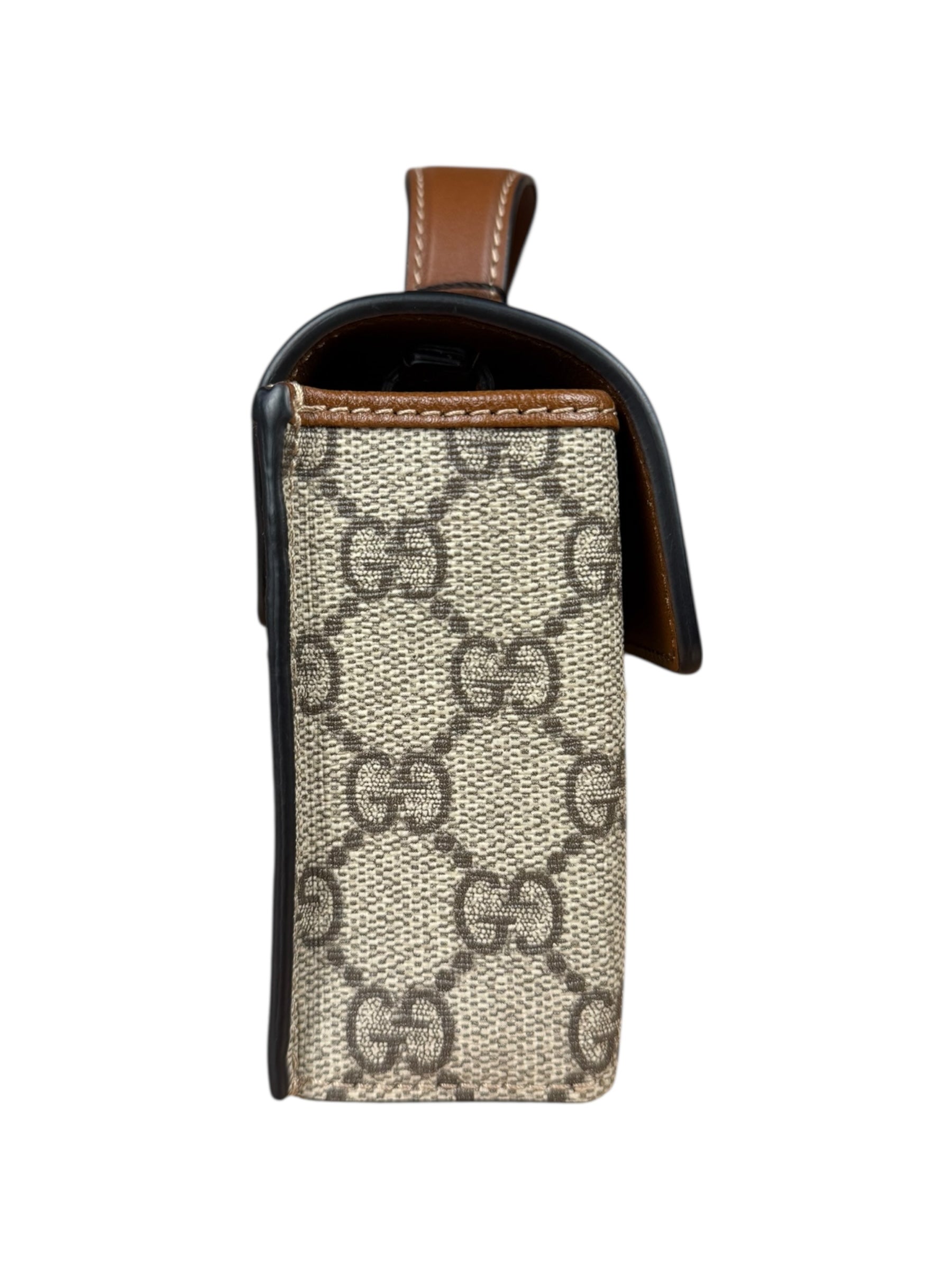 Gucci Crossbody GG Supreme Padlock Mini