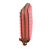 Christian Louboutin Panettone Bicolor Studded Long Zip Around Wallet