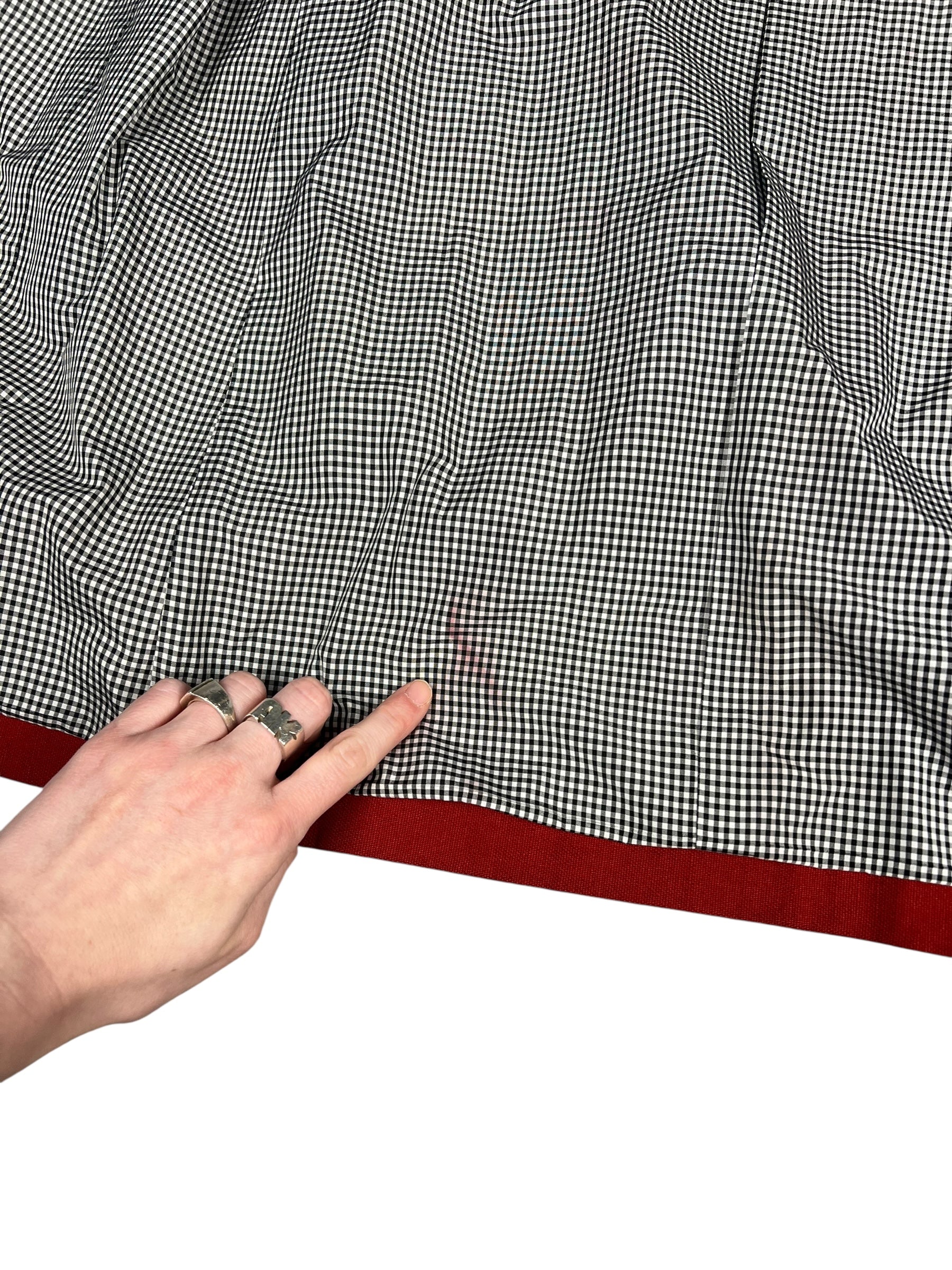 Gucci Vintage Red Trench Coat