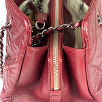 Chanel Burgundy Caviar Quilted Leather Tote 2010