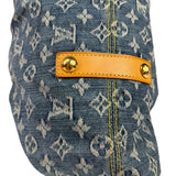 Louis Vuitton Denim/Leather Trim Monogram Neo Cabby Handbag