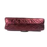 Chanel Patent Burgundy Quilted Leather 2.55 Reissue Double Flap Bag 2008