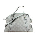 Gucci Vintage Beige Leather GG 2Way Bag
