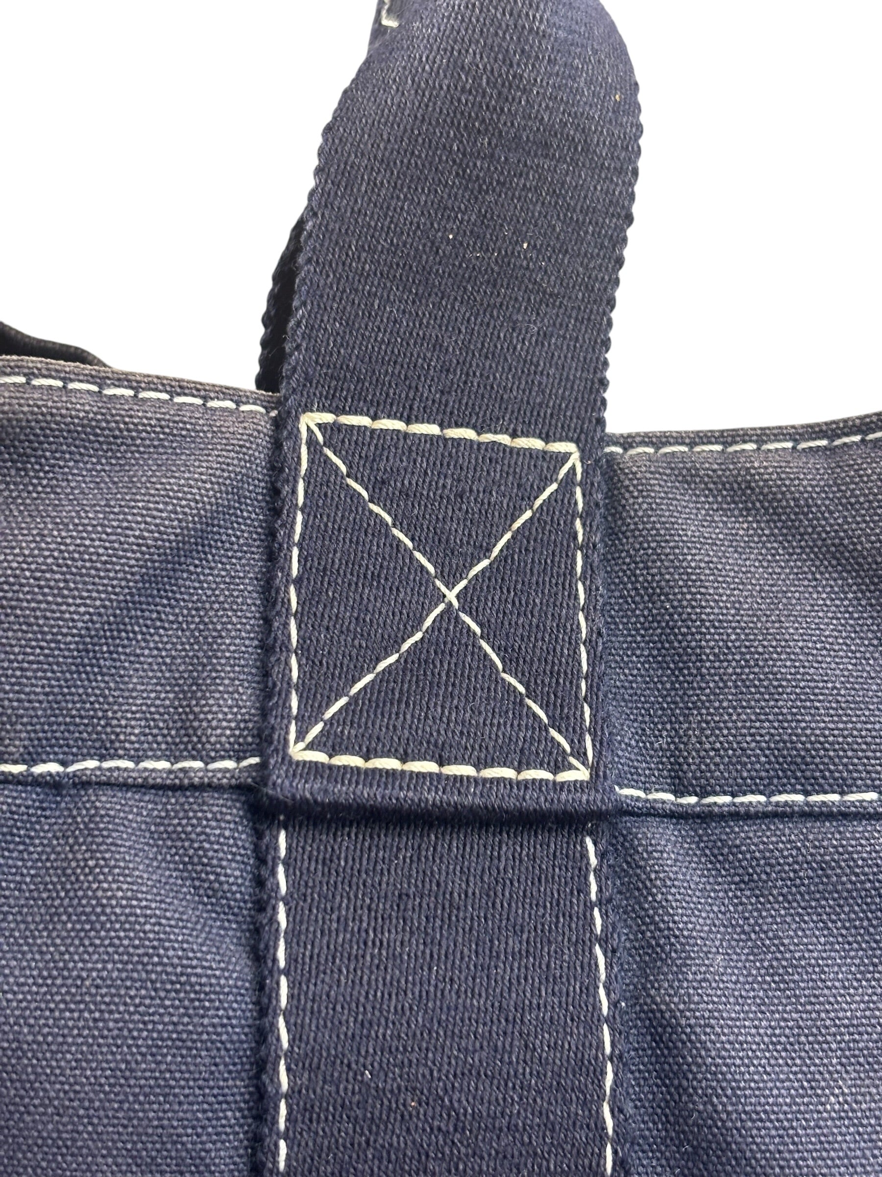 Hermes Canvas Fourre-Tout MM Tote Hand Bag