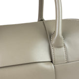 Bottega Veneta Olive Green Leather Intrecciato Arco Two-Way Bag