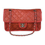 Chanel French Riviera Caviar Quilted Flap Bag Sunset 2011