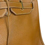 Hermes Birkin 35 Gold Brown Togo Leather Handbag 2001