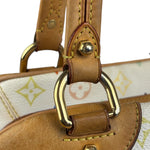 Louis Vuitton White Monogram Murakami Claudia Handbag