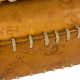 Chanel Brown Leather Western Embossed CC Flap Bag
