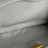 Chanel CC Trendy Blue Leather Flap Top Handle Bag