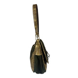 Prada Vintage Kakhi Green Nylon Shoulder Bag